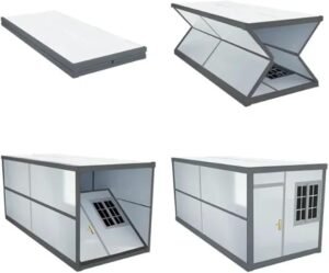 Casas prefabricadas de bajo carbono: casas de contenedores desmontables de montaje rápido de bajo consumo