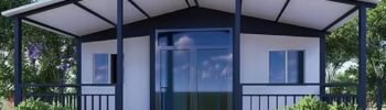 Casa prefabricada modular expandible pequeña con 1-3 dormitorios, cocina completa y baño - Contenedor portátil